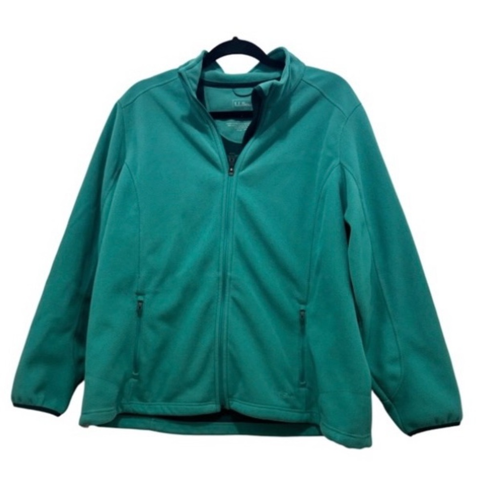 LL Bean Teal Flannel Jacket